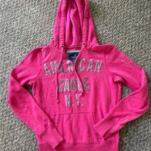 American Eagle Outfitters Vibrant Pink Hoodie